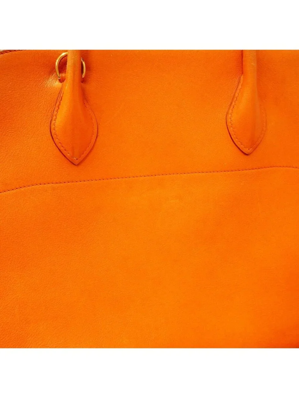 Hermes Handbag Bolide 35 Voga River Orange Gold